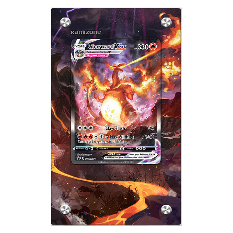 Charizard VMAX SWSH261 Pokémon Extended Artwork Protective Card Display Case