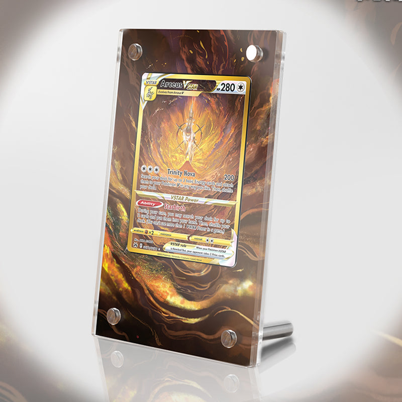Crown Zenith Gold Cards Set - Pokémon Extended Artwork Protective Display Case