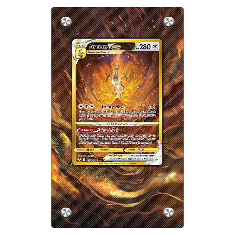 Arceus Vstar GG70/GG70 - Pokémon Extended Artwork Protective Display Case