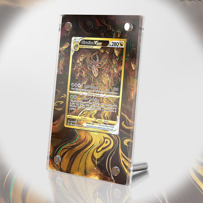 Crown Zenith Gold Cards Set - Pokémon Extended Artwork Protective Display Case