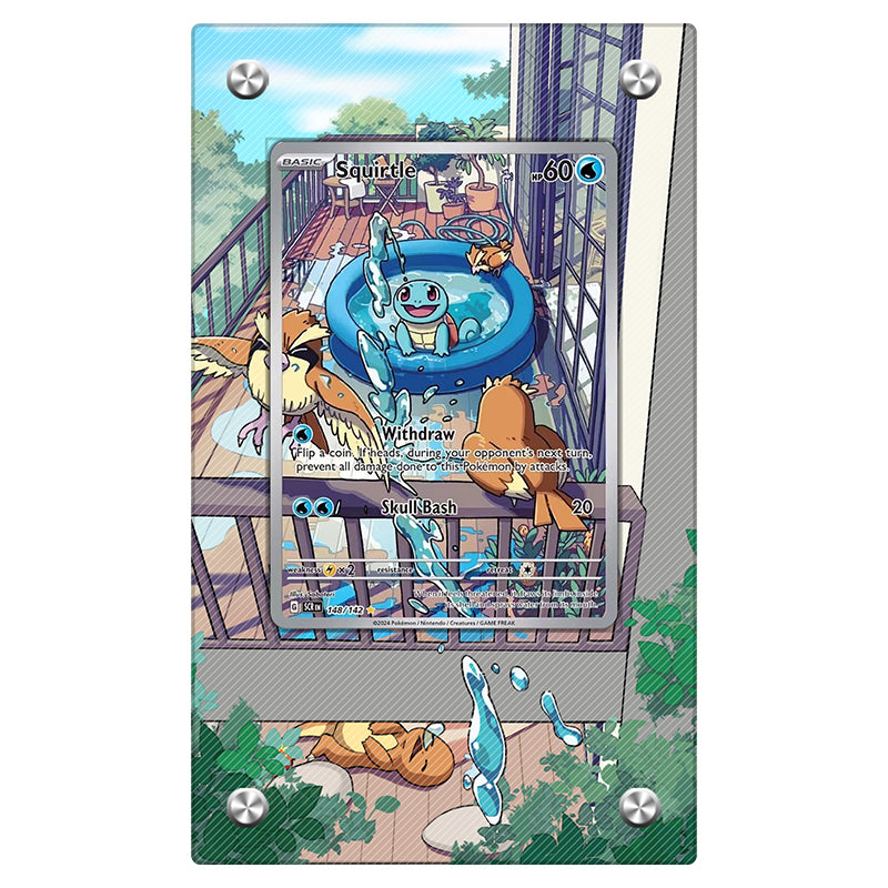 Squirtle 148/142 - Pokémon Extended Artwork Protective Display Case