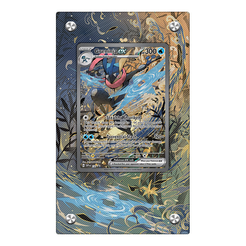 Greninja EX SVP132 - Pokémon Extended Artwork Protective Card Display Case