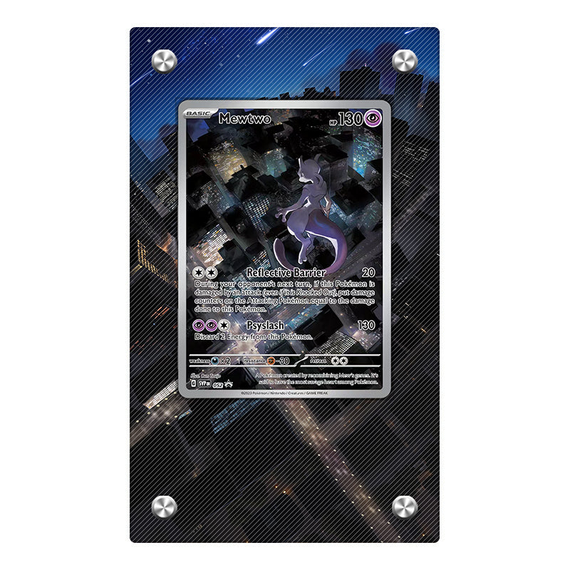 Mewtwo 052 - Pokémon Extended Artwork Protective Card Display Case