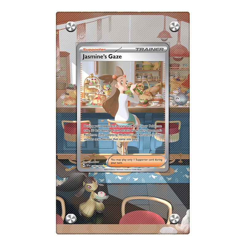 Jasmine's Gaze - Pokémon Extended Artwork Protective Card Display Case