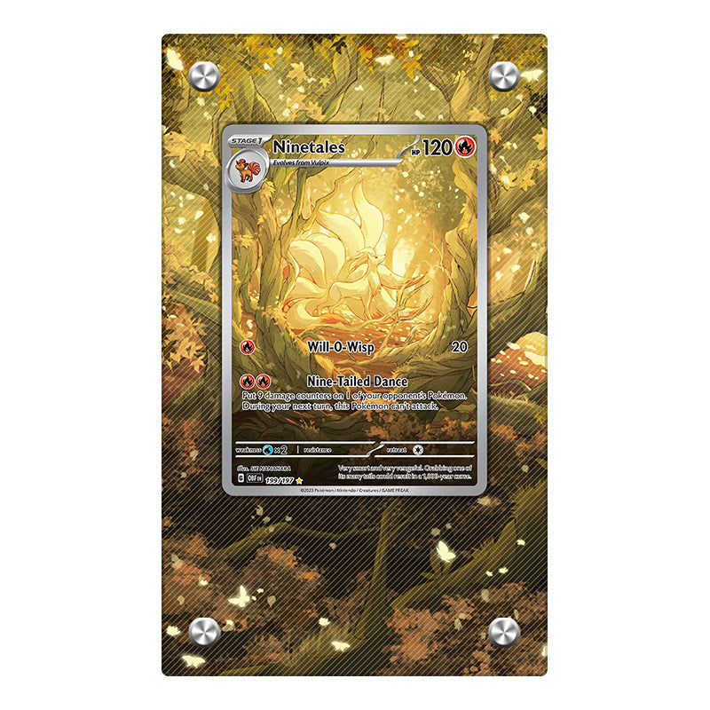 Ninetales 199/197 - Pokémon Extended Artwork Protective Card Display Case