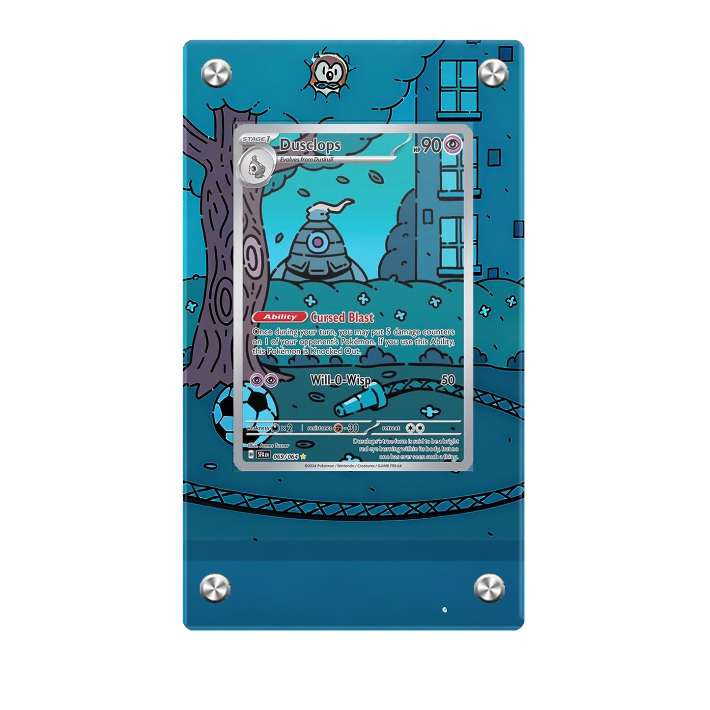 Dusclops 069/064 - Pokémon Extended Artwork Protective Card Display Case