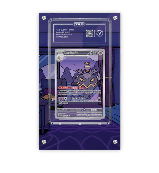 Dusknoir 70/99  - Pokémon Extended TAG Artwork Protective Card Display Case