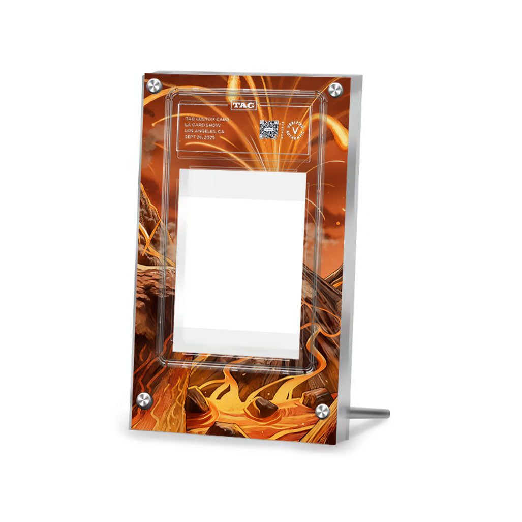 Entei V GG36/GG70 - Pokémon Extended TAG Artwork Protective Card Display Case