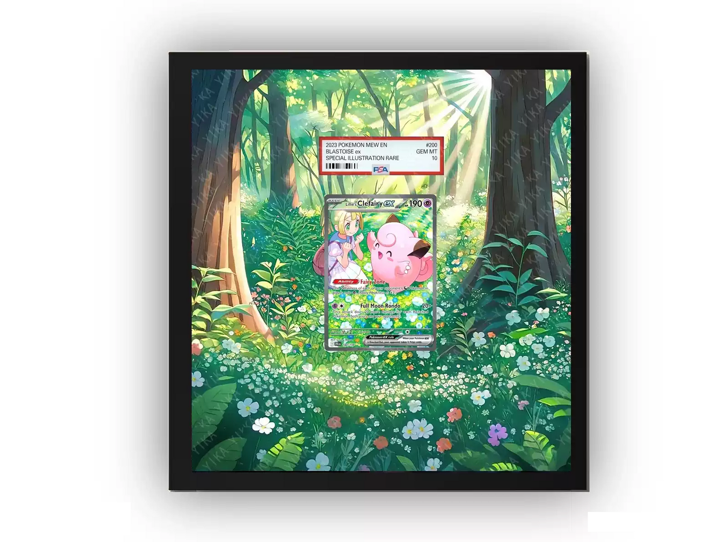 Lillie's Clefairy ex - Extended artwork Metal Frame