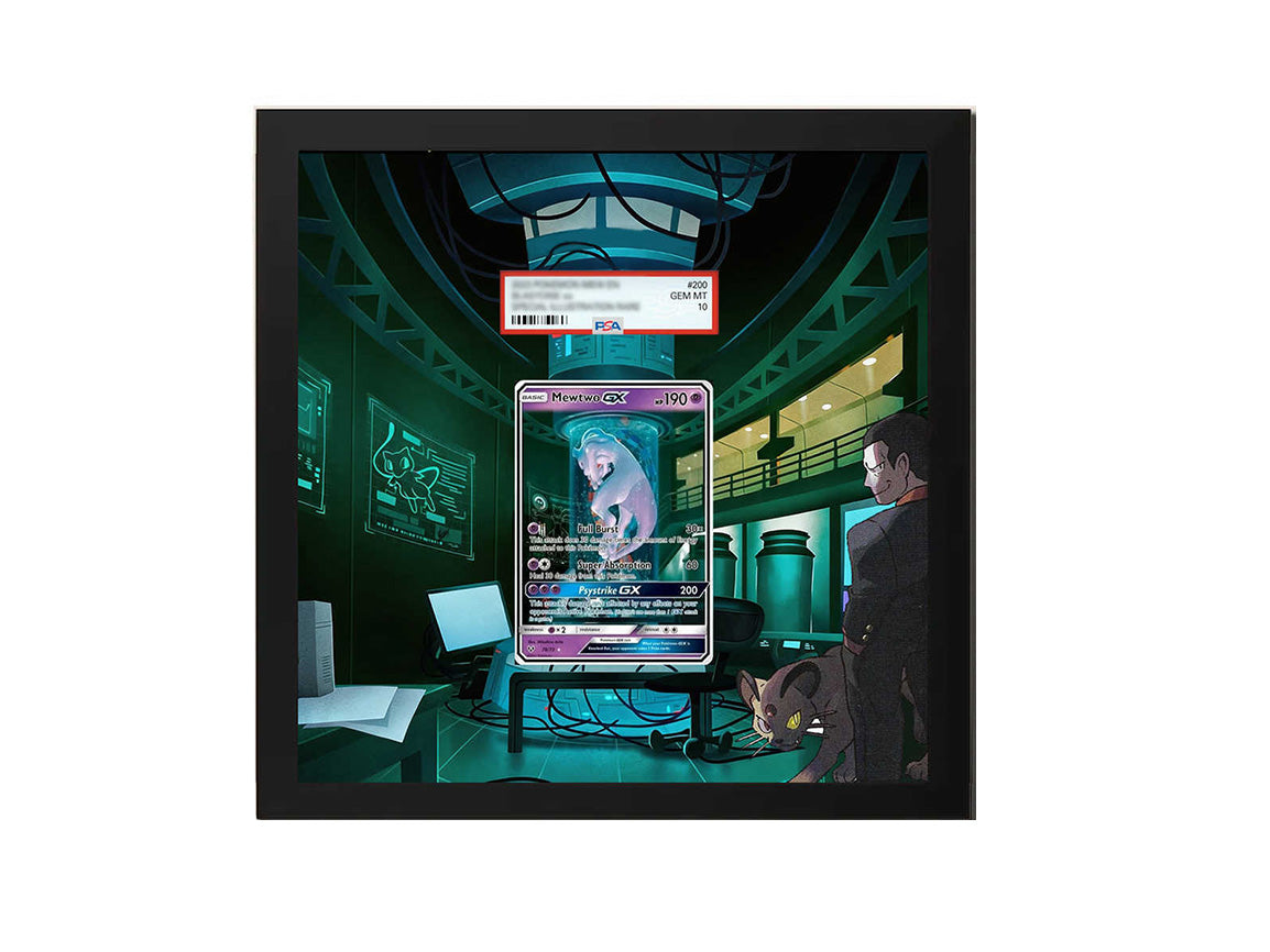 Mewtwo GX 78/73 - Extended Artwork Metal Frame