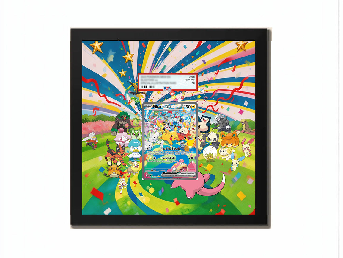Pikachu 149/128 30th Anniversary - Extended Artwork Metal Frame