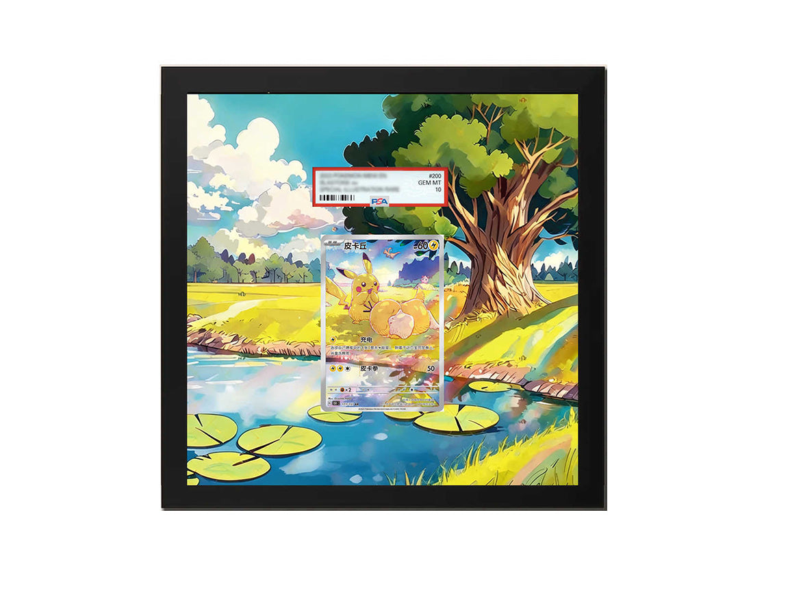 Pikachu & Psyduck 171/151 - Extended Artwork Metal Frame