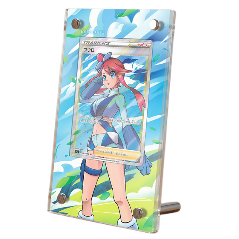 Skyla 072/072 Pokmon Extended Artwork Protective Card Display Case Skyla 072/072 Pokmon Extended Artwork Protective Card Display Case