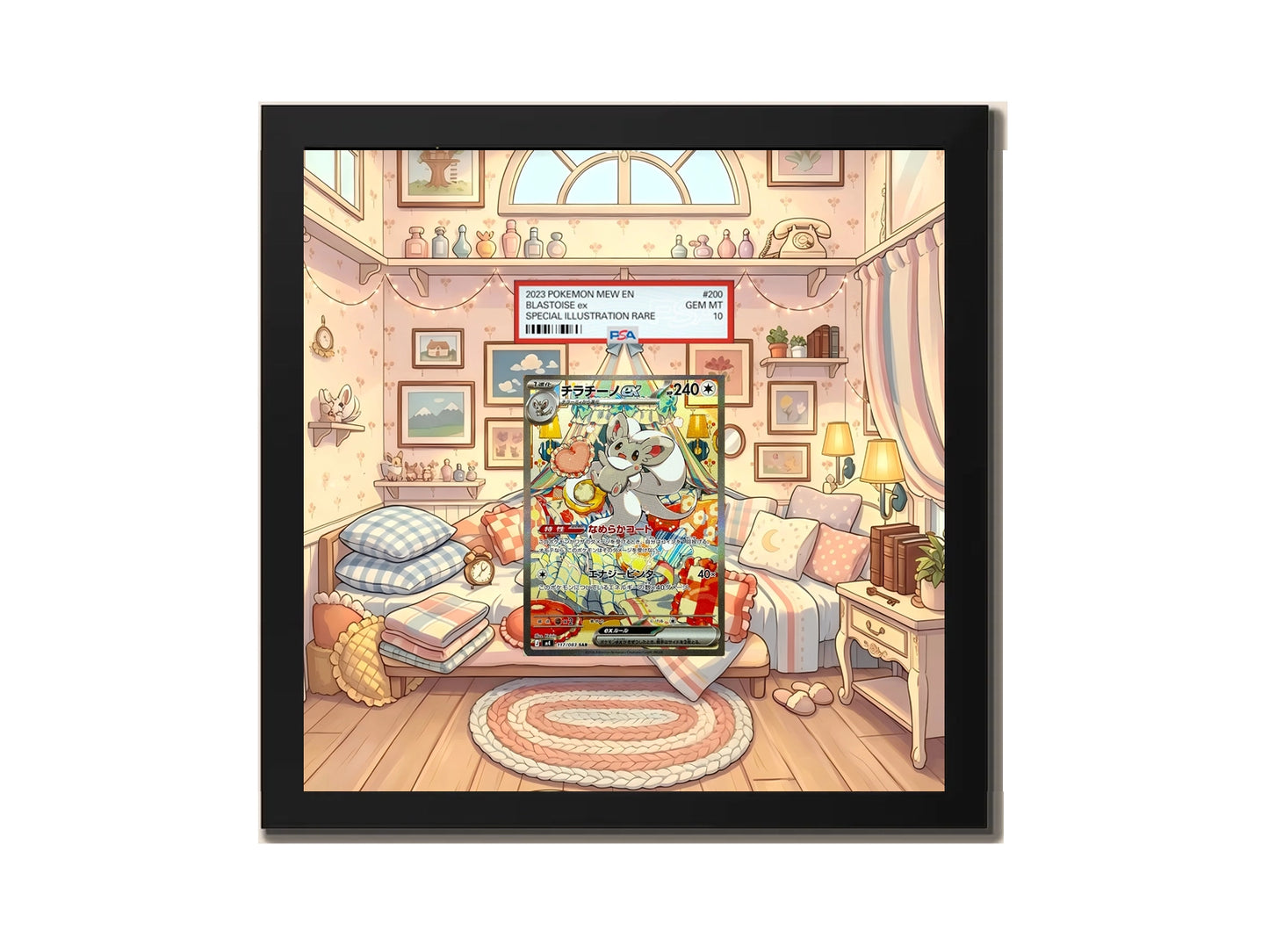 Cinccino ex 119 / 86 - Extended artwork Metal Frame