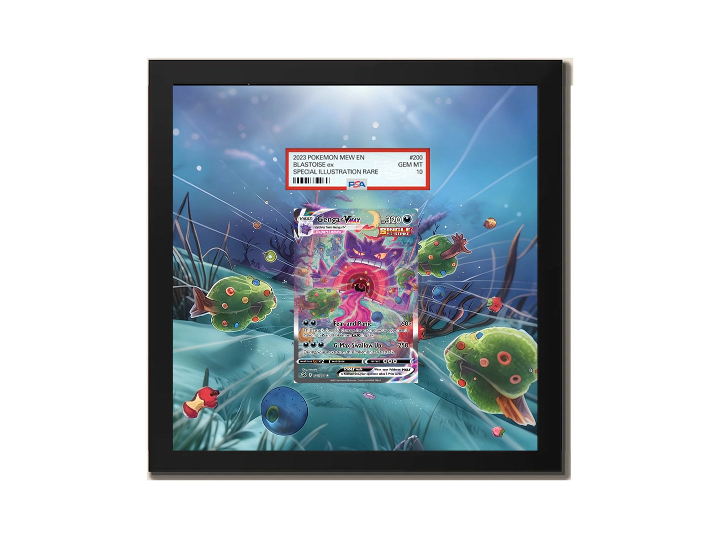 Gengar VMAX 271/264 - Extended artwork Metal Frame