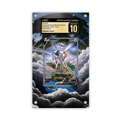 Arceus V 166/172 - Pokémon Extended Artwork Protective Card Display Case Psa/cgc/tag/raw