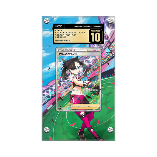 Marnie's Pride 171/172 Pokémon Extended CGC Artwork Protective Card Display Case