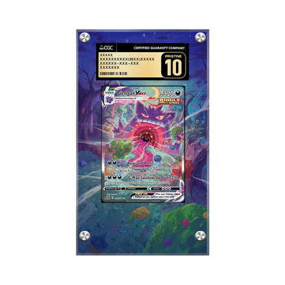 Gengar VMAX 271/264 Pokémon Extended Artwork Protective Card Display Case Psa/cgc/raw