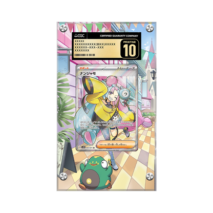 Iono 254/193 Pokémon Extended Artwork Protective Card Display Case Psa/cgc/raw