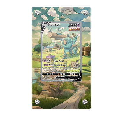 Golurk V 182/203 - Pokémon Extended Artwork Protective Card Display Case