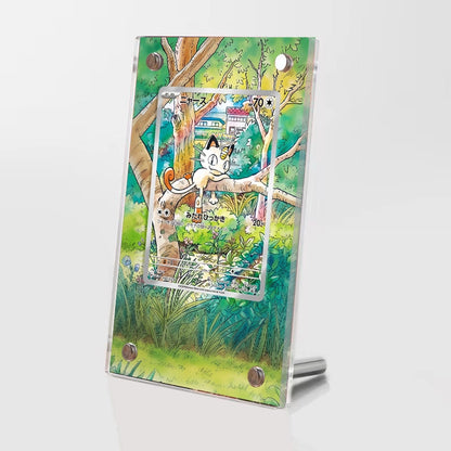 Meowth 192/SV-P - Pokémon Extended Artwork Protective Card Display Case