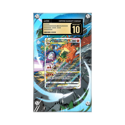 Charizard VSTAR Swsh262 Pokémon Extended Artwork Protective Display Case Psa/cgc/raw