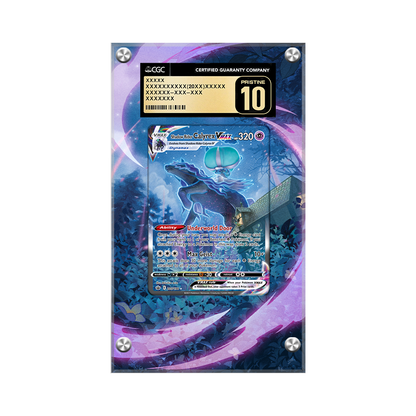 Shadow Rider Calyrex VMAX 205/198 Pokémon Extended Artwork Display Case Psa/cgc/raw