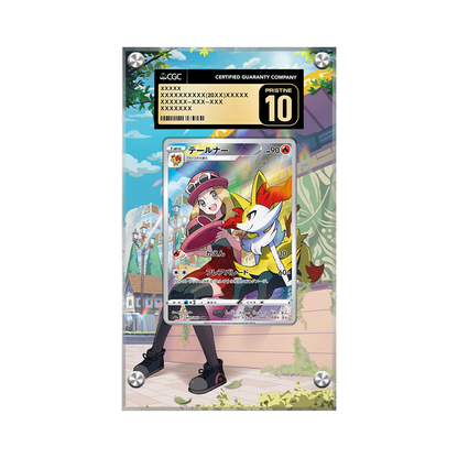 Braixen Tg01/tg30 Pokémon Extended Artwork Protective Card Display Case Psa/cgc/raw