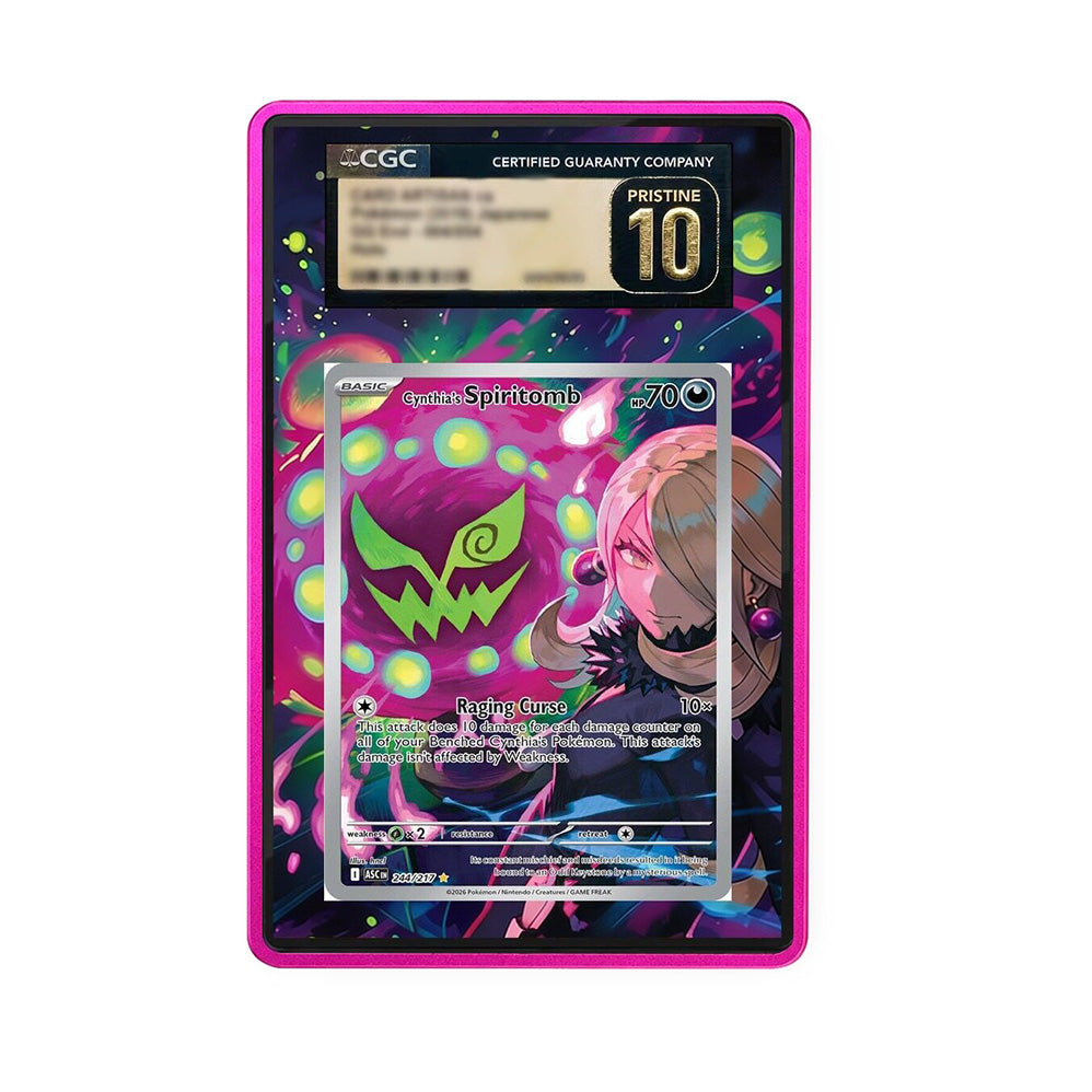 Cynthia's Spiritomb 244/217 - Gradeguardian Extended Artwork For Psa / Cgc / Bgs / Tag