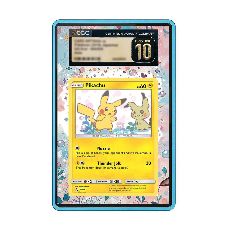 Pikachu SM162 - Gradeguardian Extended Artwork For Psa / Cgc / Bgs / Tag