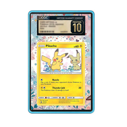 Pikachu SM162 - Gradeguardian Extended Artwork For Psa / Cgc / Bgs / Tag