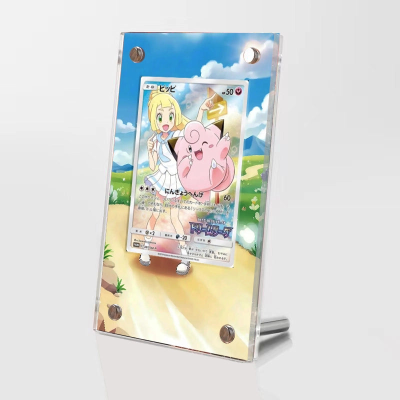 Lillie's Clefairy 178/SM-P - Pokémon Extended Artwork Protective Card Display Case