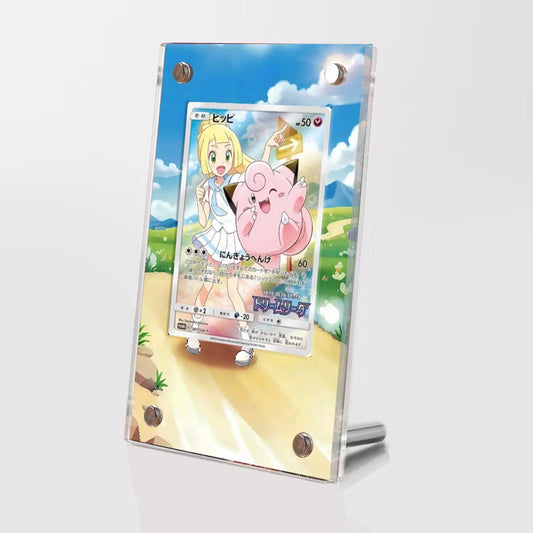 Lillie's Clefairy 178/SM-P - Pokémon Extended Artwork Protective Card Display Case
