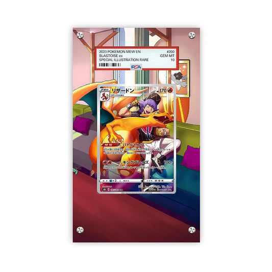 Charizard - TG03/TG30 - Pokémon PSA Extended Artwork Protective Card Display Case