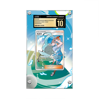 Kahili – 210/214 Pokémon CGC Extended Artwork Protective Card Display Case