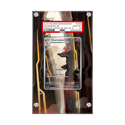 Charmeleon 169/165 - Pokémon Extended Artwork Protective Display Case Psa/cgc/raw