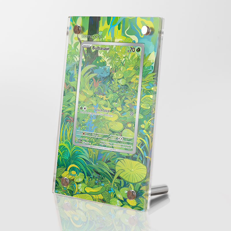 Bulbasaur 166/165 - Pokémon Extended Artwork Protective Display Case