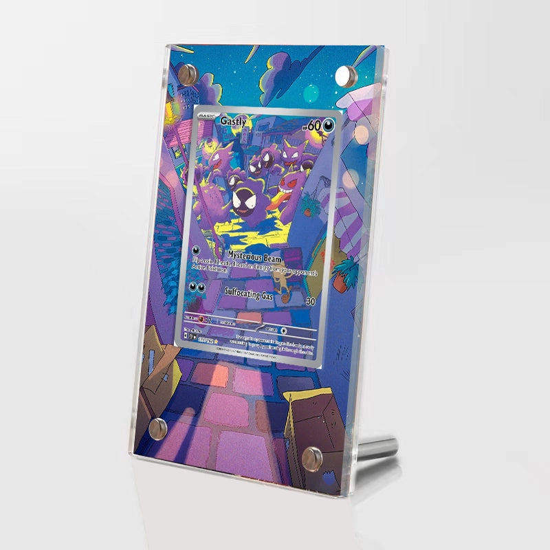 Gastly 177/162 - Pokémon Extended Artwork Protective Card Display Case