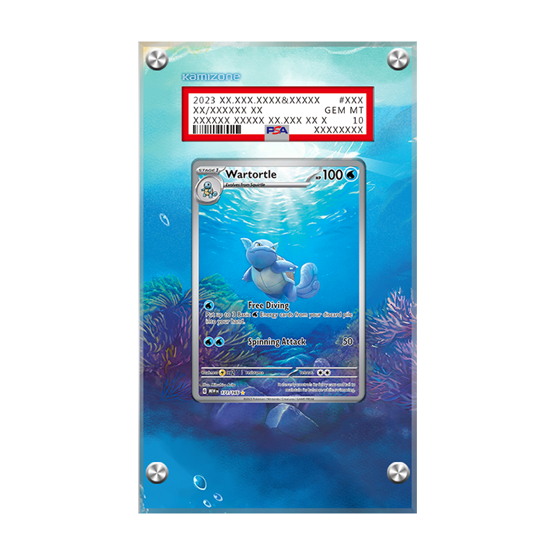 9 X 151 starters bundle - Extended Artwork PSA Case | KamiZone 9 X 151 starters bundle - Extended Artwork PSA Case | KamiZone
