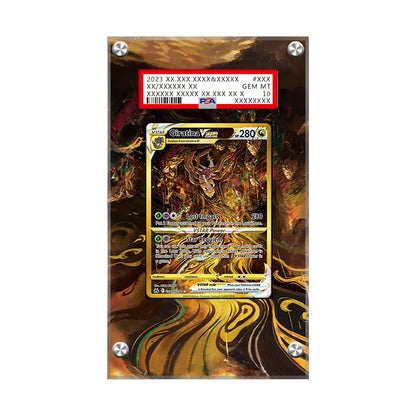 Crown Zenith Gold Cards Set - Pokémon Extended Artwork Protective Display Case Psa/cgc/raw