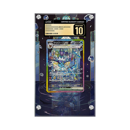 Vaporeon EX 149/131 - Pokémon Extended Artwork Protective Display Case Psa/cgc/raw