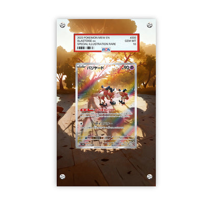 Mr. Mime 179/165 - Pokémon Extended Artwork Protective Card Display Case Psa/cgc/tag/raw