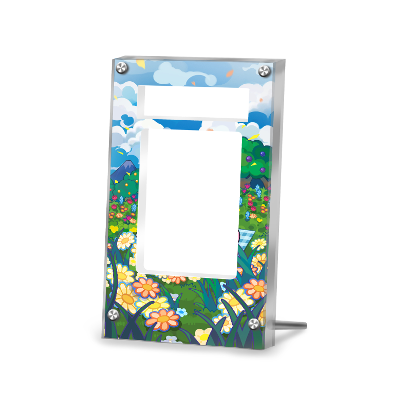 Iono's Kilowattrel - 104/100 - Pokémon Extended Artwork Protective Card Display Case Psa/cgc/raw