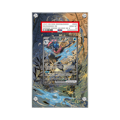Greninja EX Svp132 - Pokémon Extended Artwork Protective Card Display Case Psa/cgc/raw