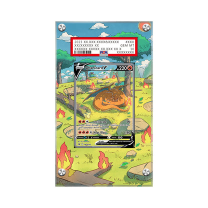 Charizard SWSH 260 - Pokémon PSA Extended Artwork Protective Card Display Case