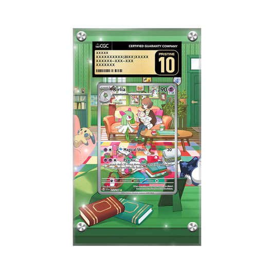 Kirlia 212/198 - Pokémon CGC Extended Artwork Protective Card Display Case