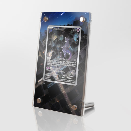 Mewtwo 052 - Pokémon Extended Artwork Protective Card Display Case