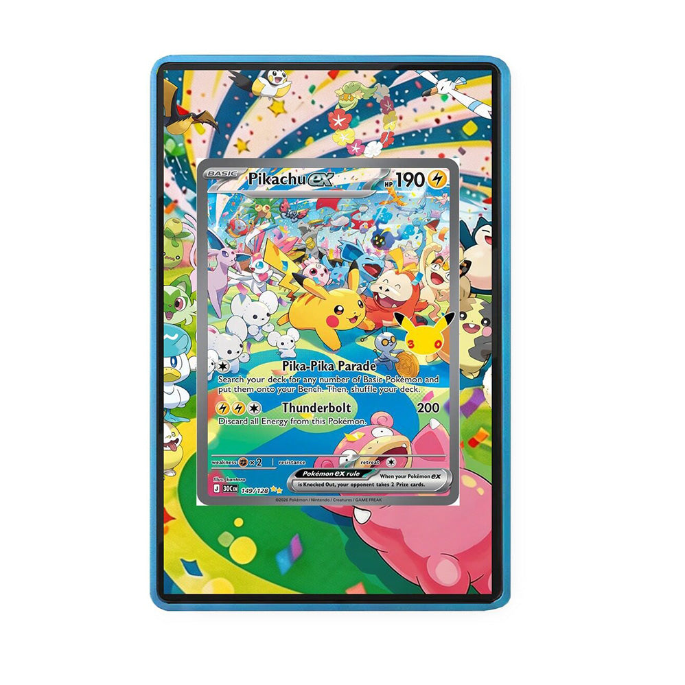 Pikachu ex - 149/128 - Gradeguardian Extended Artwork For Psa / Cgc / Bgs / Tag
