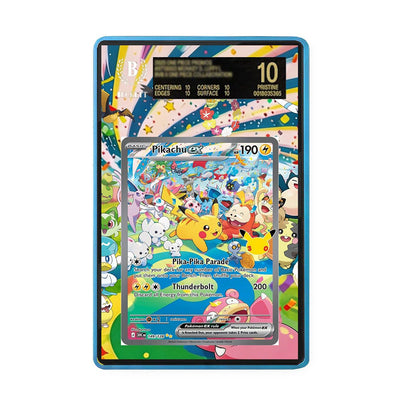 Pikachu ex - 149/128 - Gradeguardian Extended Artwork For Psa / Cgc / Bgs / Tag