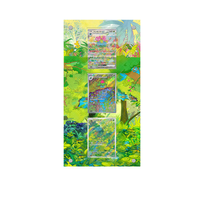 Bulbasaur Ivysaur Venusaur - Pokémon Extended Artwork Protective Card Wall Frame